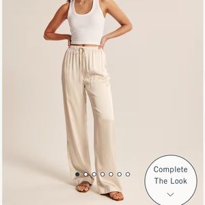 Abercrombie Satin Pants